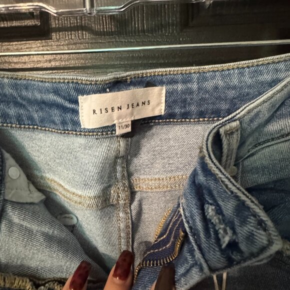 Risen Women's Jeans Straight Leg 11/30 - Picture 2 of 5